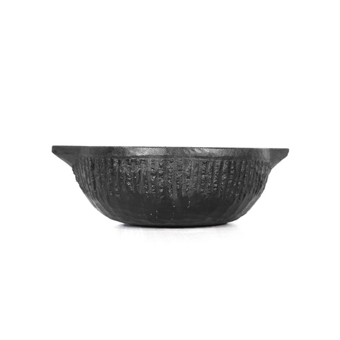 Seasoned Soapstone Kadai - Completely Handcrafted