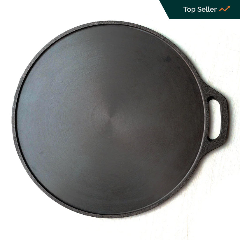 Seasoned Cast Iron Flat Dosa Tawa