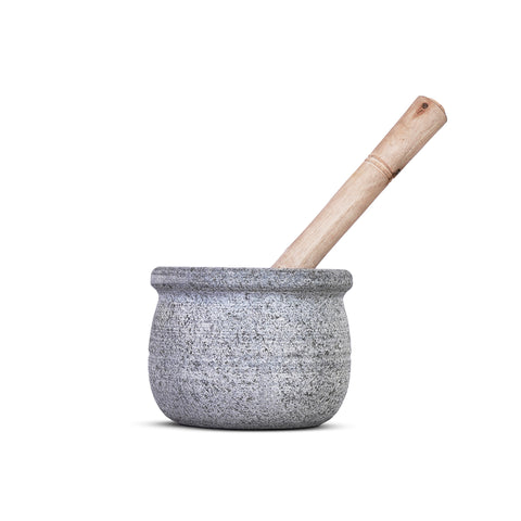 Stone Chatti and Mathu (Dal Masher)