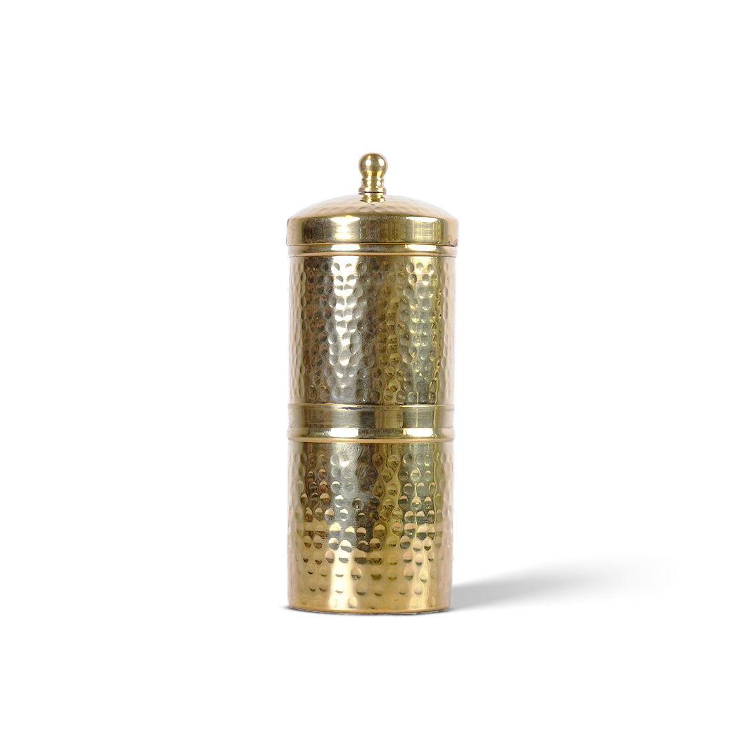 Brass Coffee Filter - Hammered