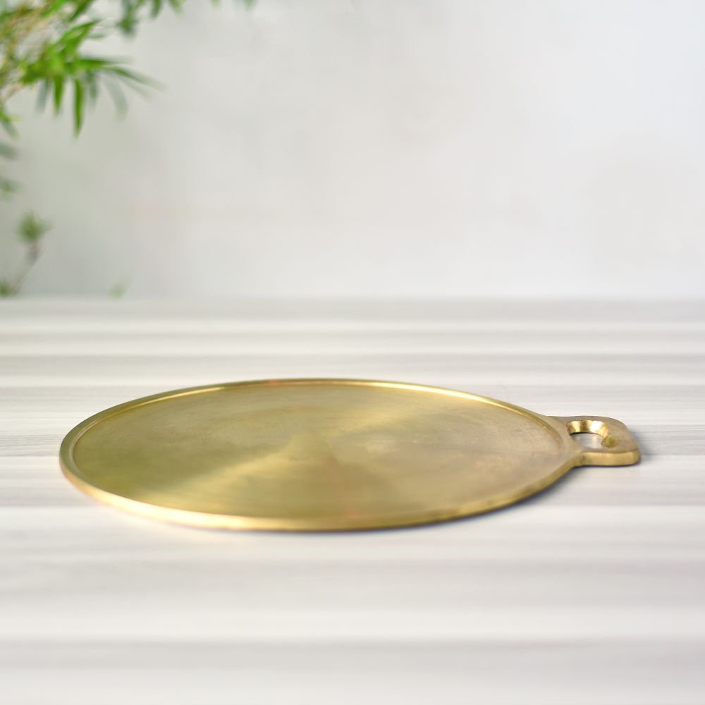 Bronze Dosa Tawa - 12 Inches - Essential Traditions by Kayal - - International Shipping