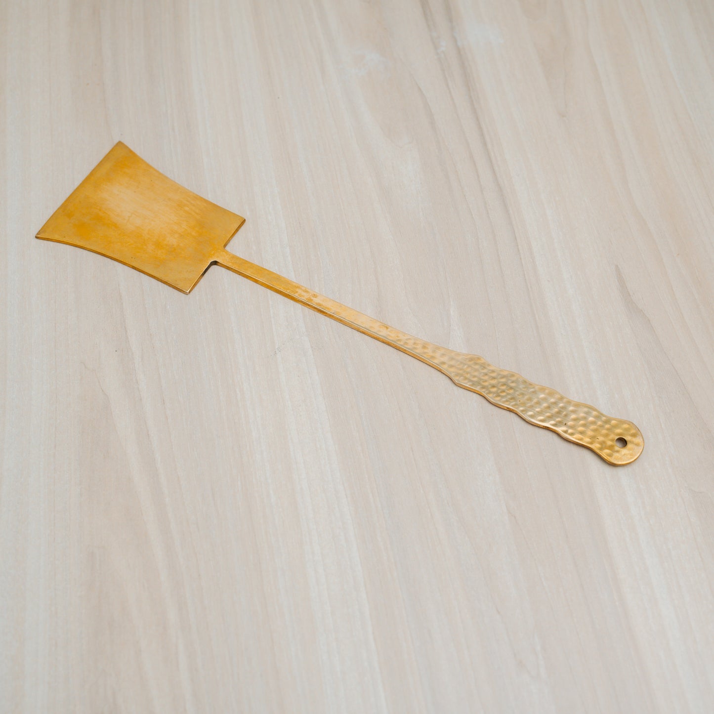 Brass Laddle (Hammered finish) - Essential Traditions by Kayal - - International Shipping