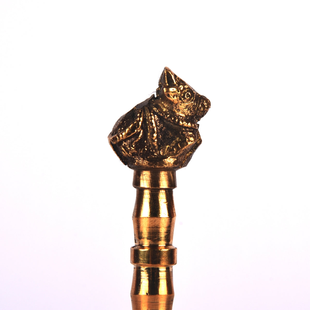 Brass Pooja Hand Bell - Essential Traditions by Kayal -   - International Shipping
