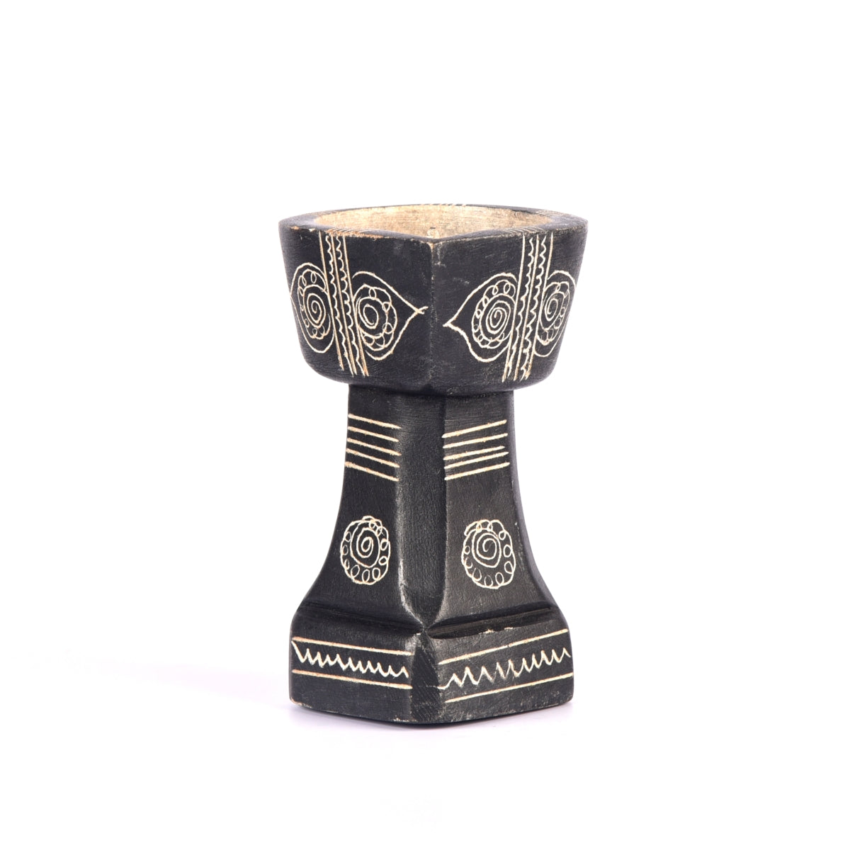 Soapstone Kuthuvilakku - Essential Traditions by Kayal - - International Shipping