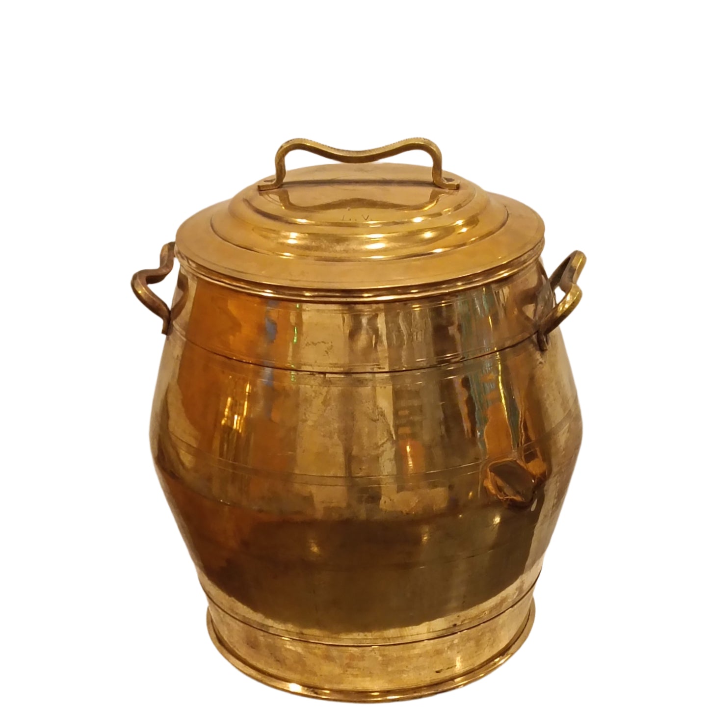 Antique Brass Curved Drum