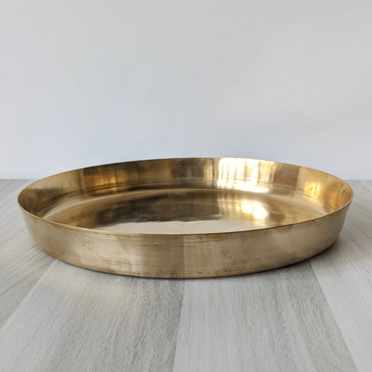 Kansa Thali Plate - Essential Traditions by Kayal - - International Shipping