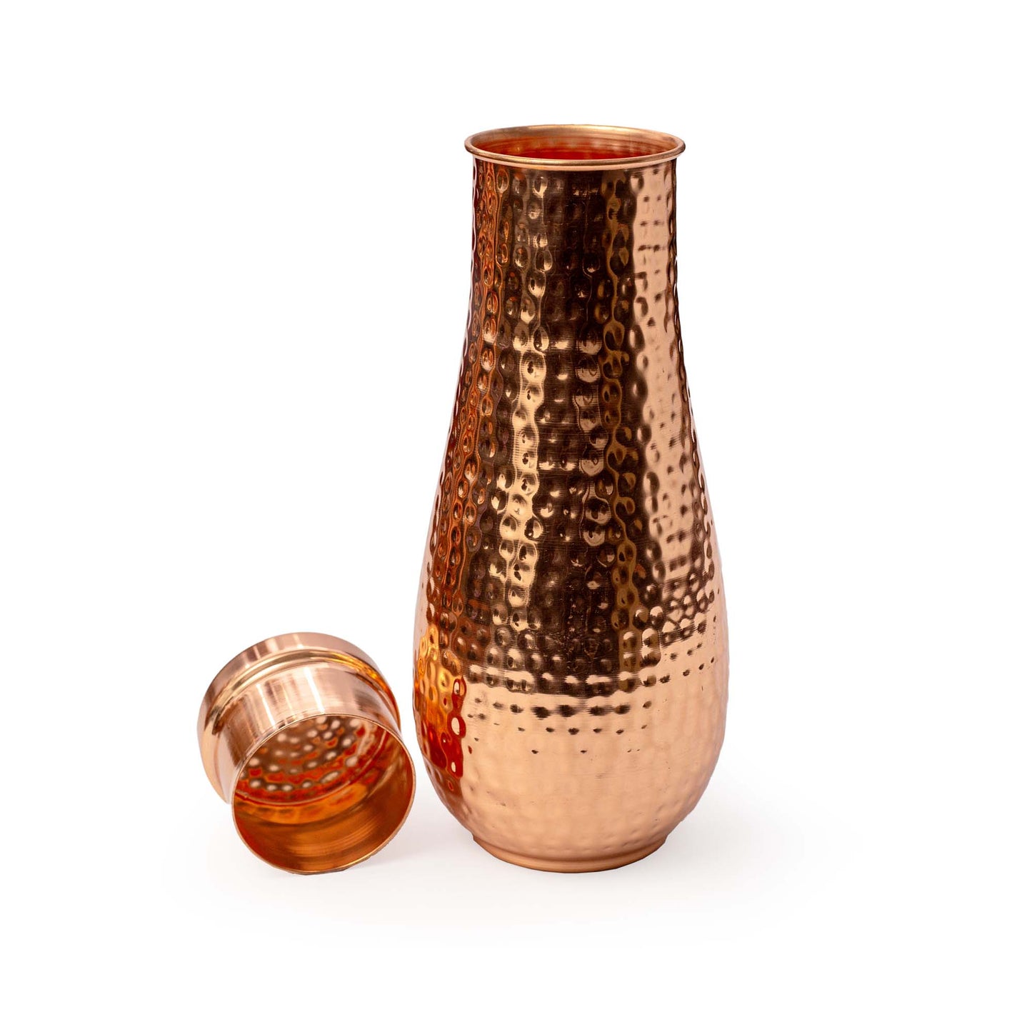 Copper Long Carafe - Essential Traditions by Kayal - - International Shipping
