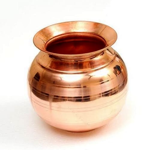 Copper Water Pot - Essential Traditions by Kayal - - International Shipping