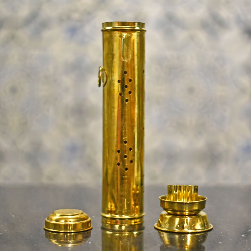 Brass Incense Stick Holder - Essential Traditions by Kayal - - International Shipping