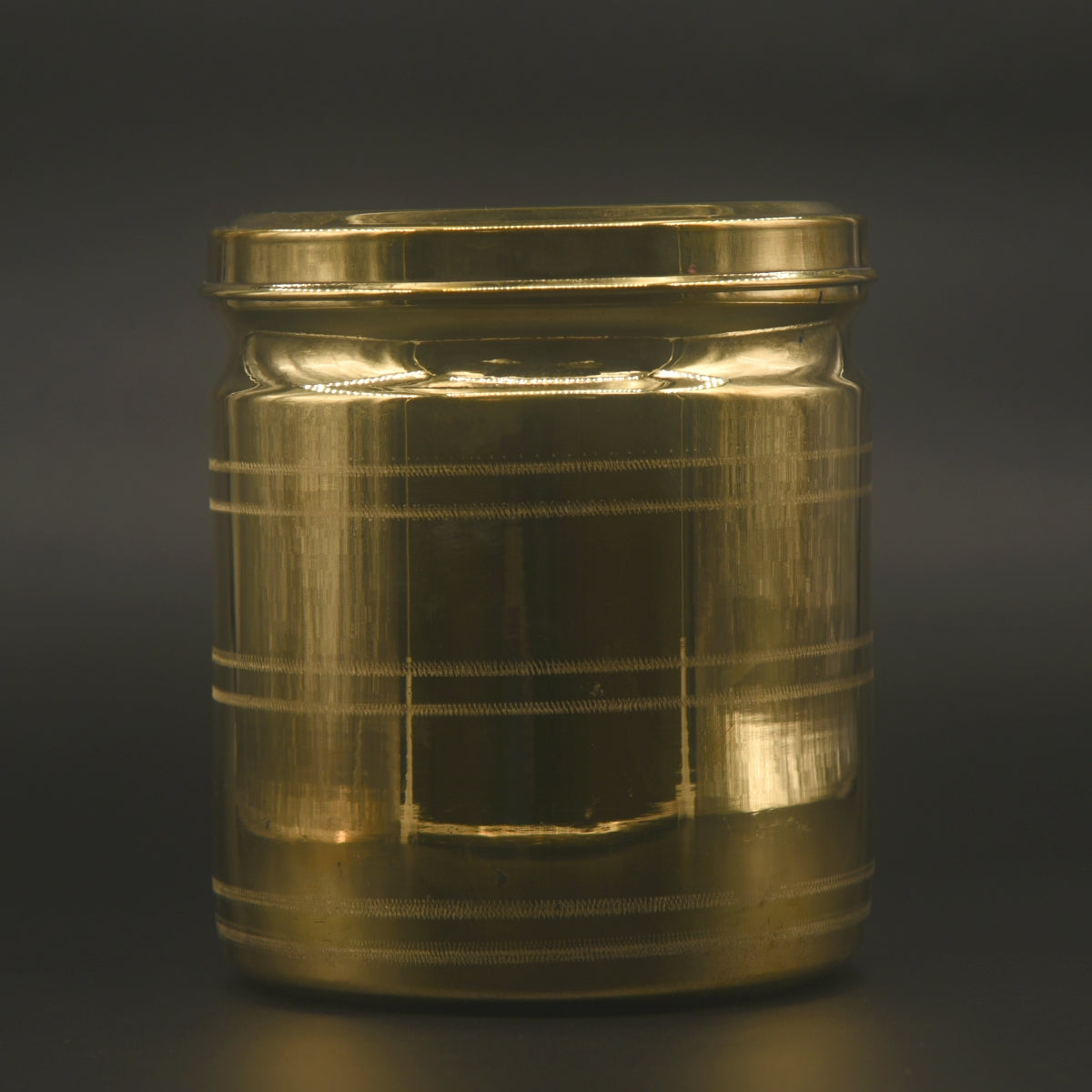 Brass Storage Containers (Set of 3) - Essential Traditions by Kayal - - International Shipping
