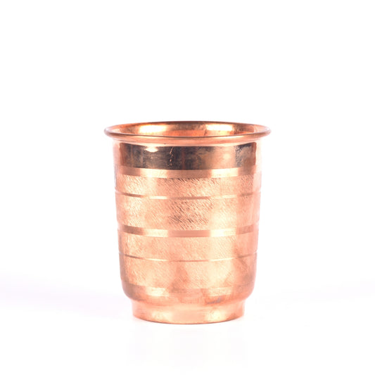 Copper Etched Tumbler - Essential Traditions by Kayal -   - International Shipping
