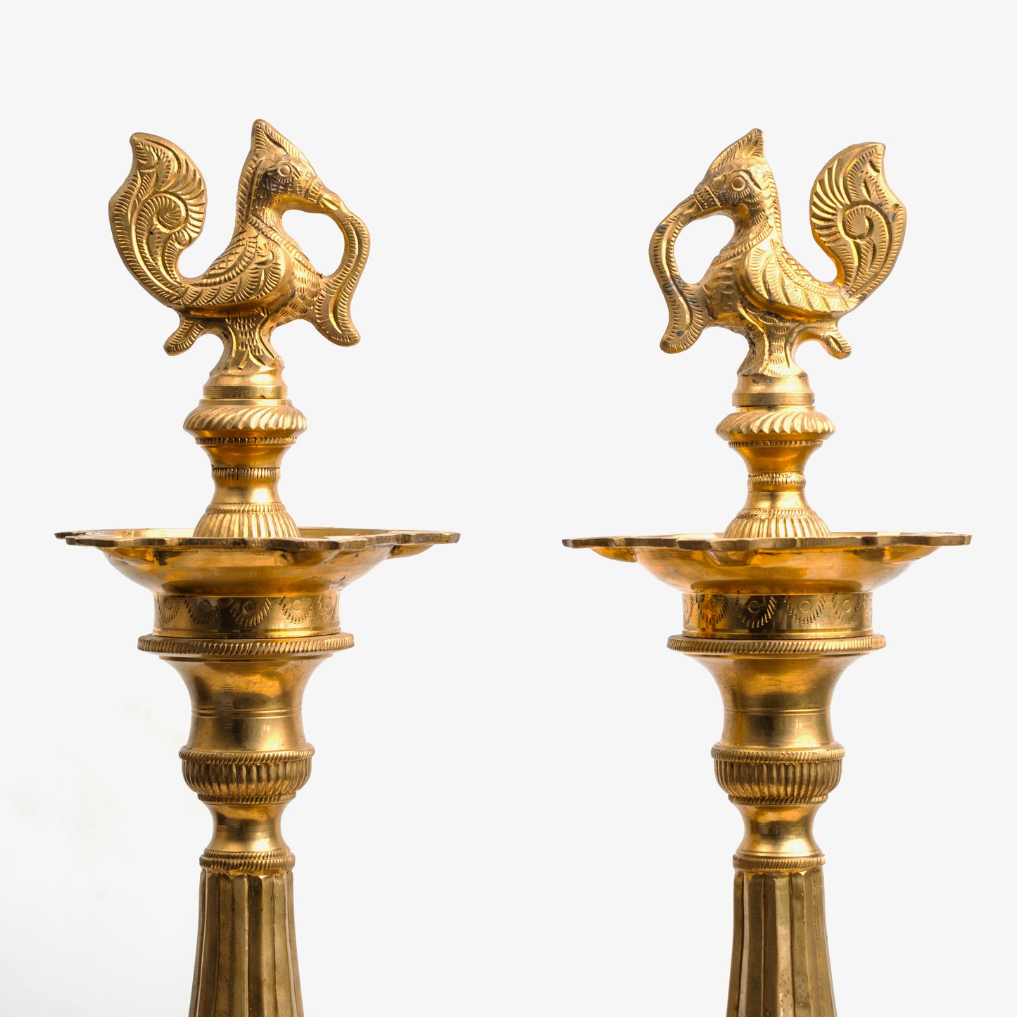 Brass Lamp Annam - Essential Traditions by Kayal - - International Shipping