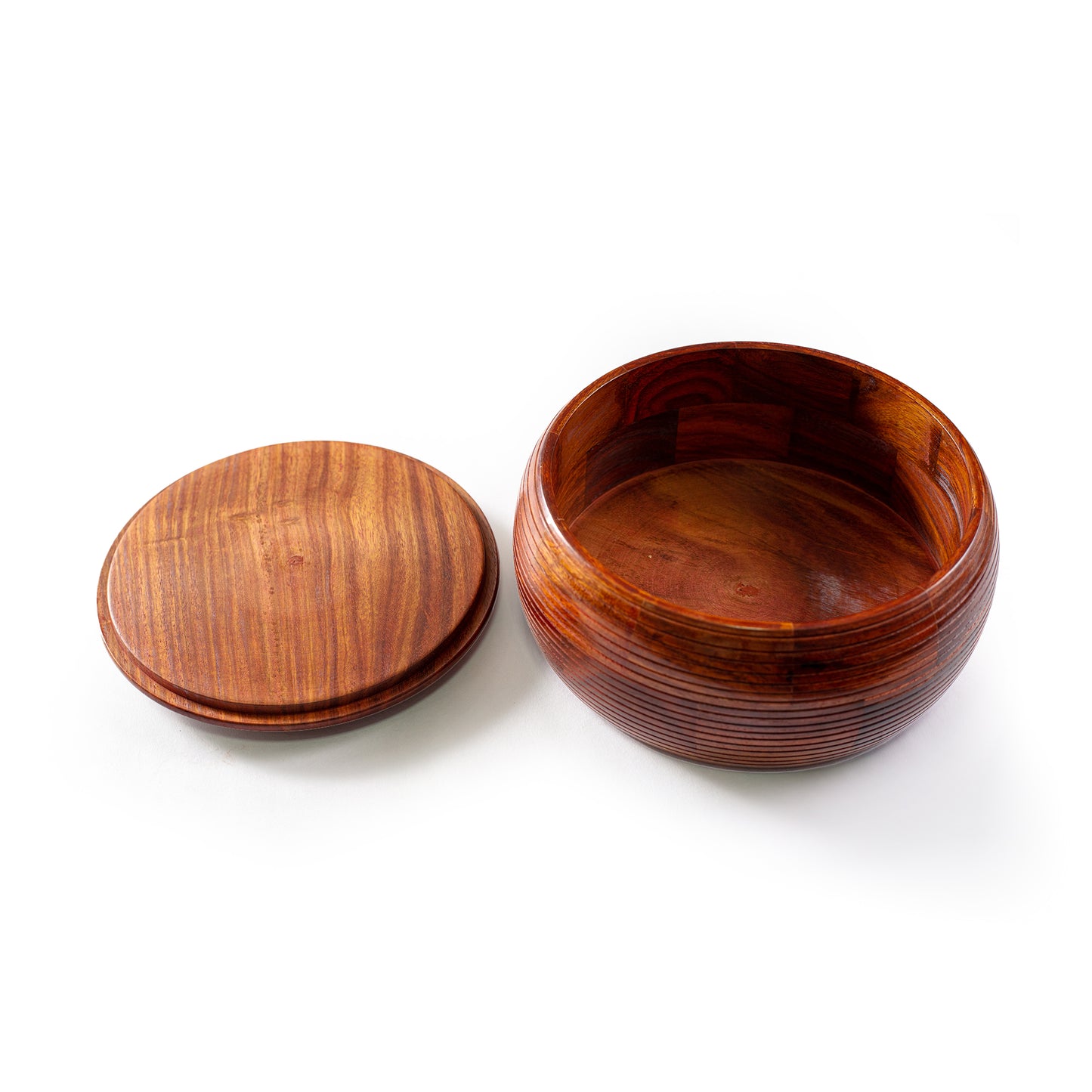 Wooden Roti Box Apple - Essential Traditions by Kayal - - International Shipping