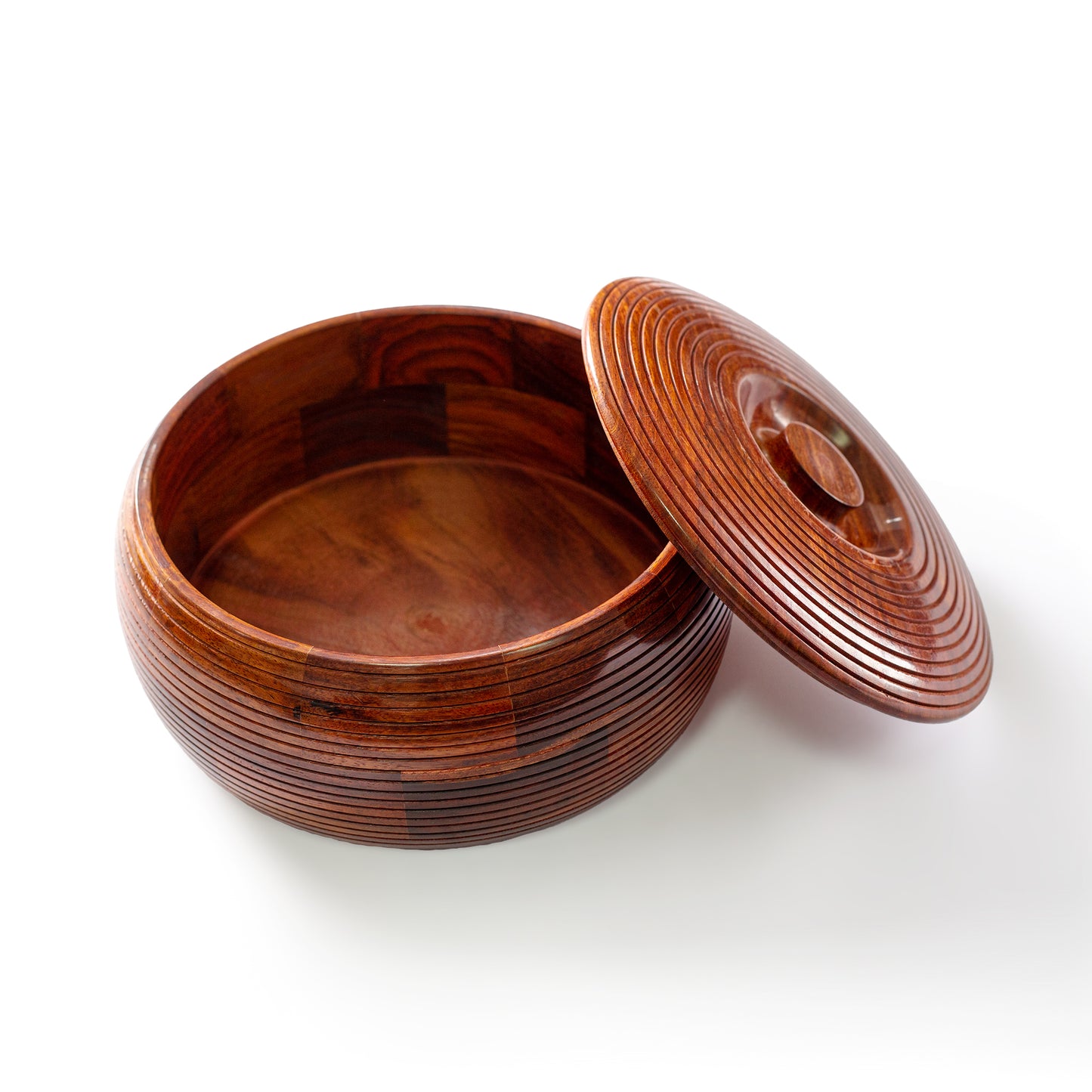 Wooden Roti Box Apple - Essential Traditions by Kayal - - International Shipping