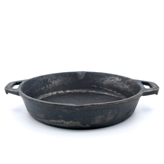 Seasoned Cast Iron Skillet with Double Handle - Essential Traditions by Kayal -   - International Shipping