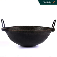 Seasoned Cast Iron Kadai