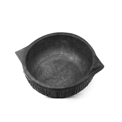 Seasoned Soapstone Kadai - Completely Handcrafted