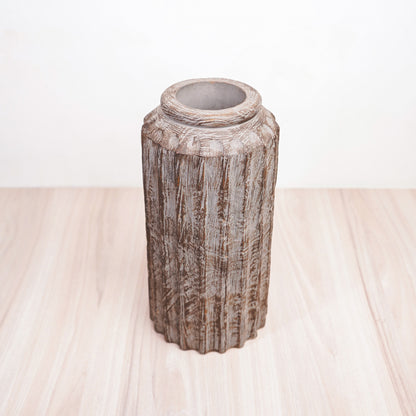 Wooden Art Vase - MARA