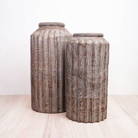 Wooden Art Vase - MARA