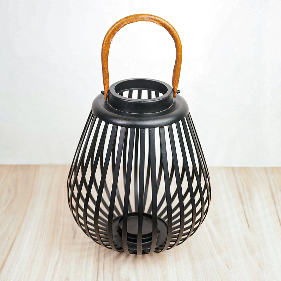 Metal Lantern - Black