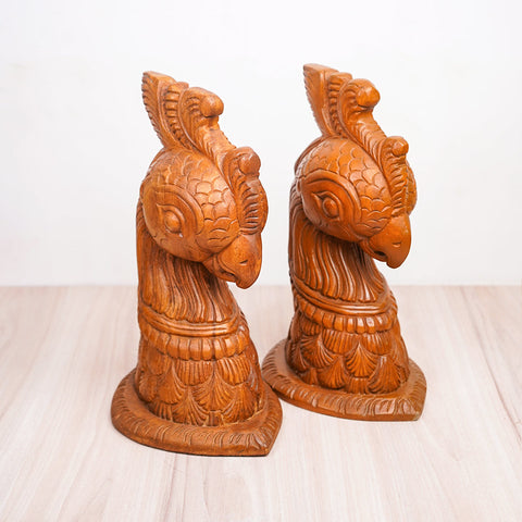 Parrot Head (Set of 2) - Handcrafted