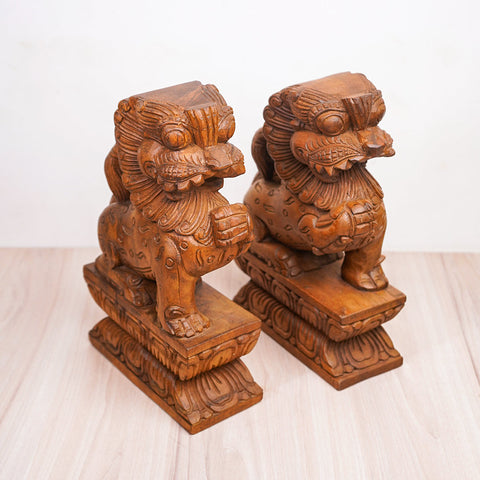 Yazhi on the move (Set of 2) - Handcrafted