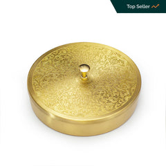 Brass Engraved Spice Box
