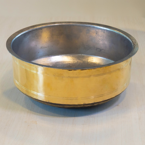 Brass Anda with Tin Lining