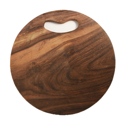 Wooden Cutting Board (Round) - Essential Traditions by Kayal -   - International Shipping