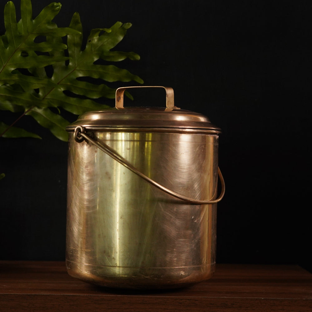 Antique Brass Classic Thooku Chatti with Tin lining
