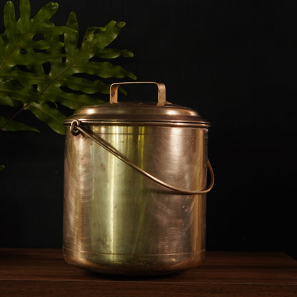 Antique Brass Classic Thooku Chatti with Tin lining