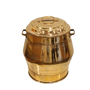 Antique Brass Curved Drum