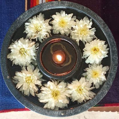 Soapstone Flower Uruli