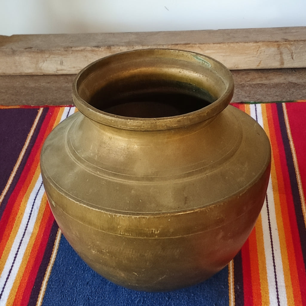 Antique Bronze Pot