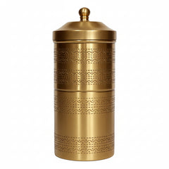 Brass Coffee Filter - Kolam Pattern