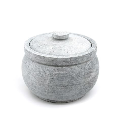 Soapstone Curd Jar - Essential Traditions by Kayal -   - International Shipping