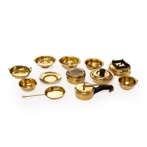 Brass Choppu Set