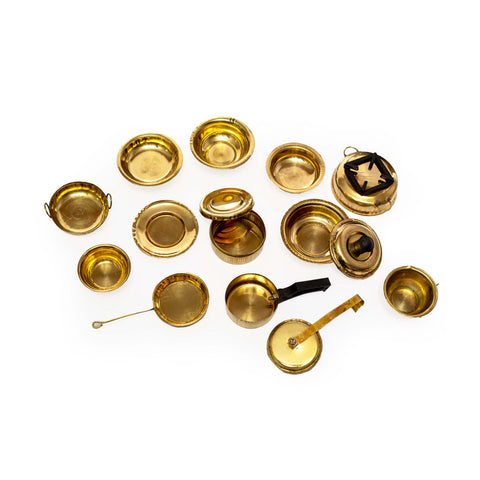 Brass Choppu Set