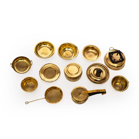 Brass Choppu Set