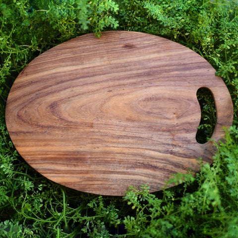 Wooden Cutting Board (Oval)