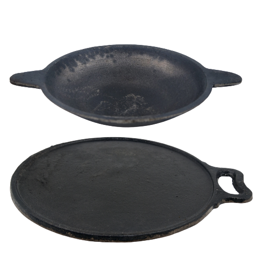 Seasoned Appa Kadai and Dosa Tawa