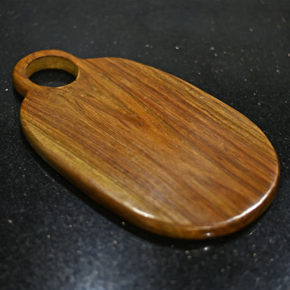 Wooden Chopping Board with Round Handle - Essential Traditions by Kayal -   - International Shipping