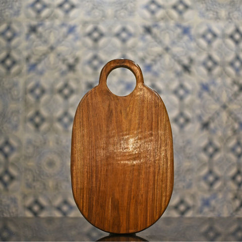 Wooden Chopping Board with Round Handle