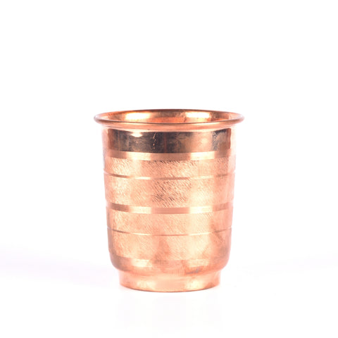 Copper Etched Tumbler Set of Two