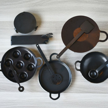 Iron Kitchen Miniature/ Choppu Saaman Set - Essential Traditions by Kayal -   - International Shipping