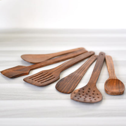 Wooden Spatula Set - Essential Traditions by Kayal -   - International Shipping