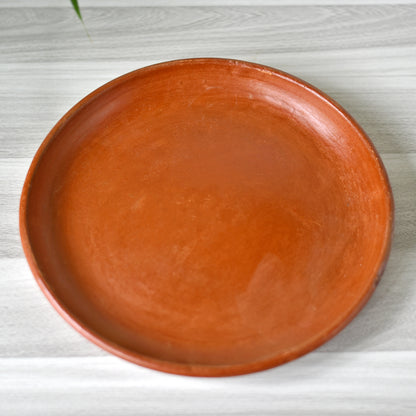 Clay Eating / Serving Plate - Essential Traditions by Kayal -   - International Shipping