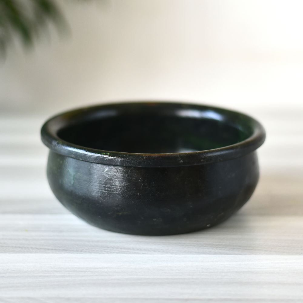 Seasoned Soapstone Handi - Essential Traditions by Kayal -   - International Shipping