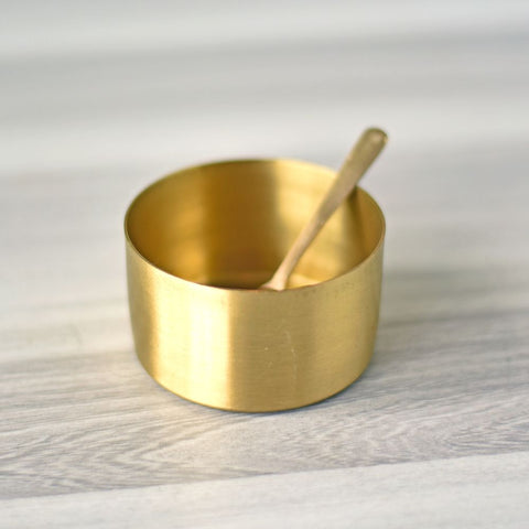 Brass Engraved Spice Box