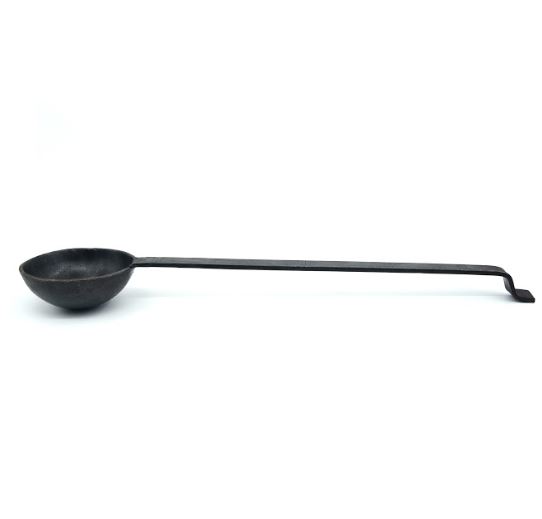long handle iron tadka pan